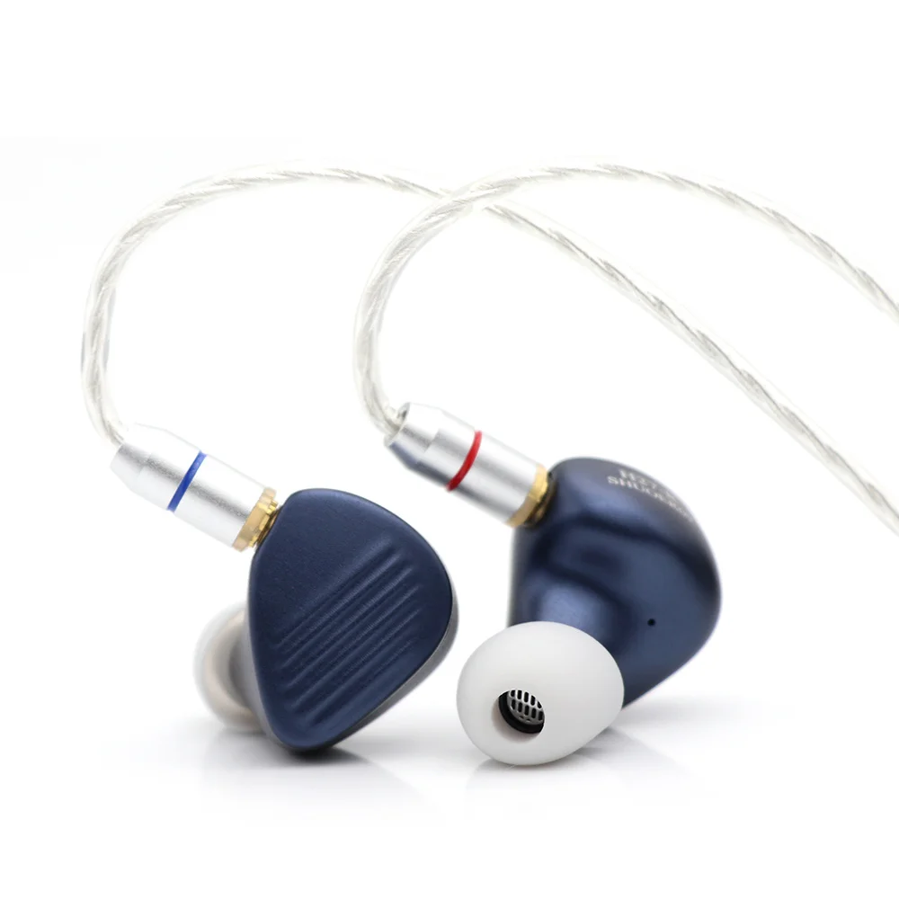 Shuoer H27 1DD + 2BA тройной драйвер Knowles BA мониторы HiFi наушники вкладыши съемный 6N