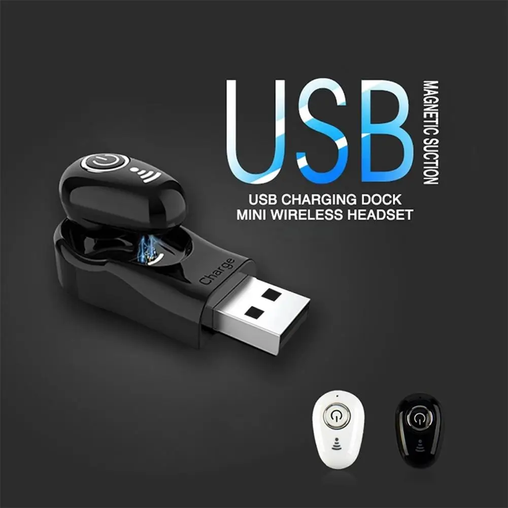

S650 беспроводные наушники мини беспроводные наушники Bluetooth5.0 гарнитура Handsfree с микрофоном стерео HIFI музыкальные наушники с USB зарядным устро...