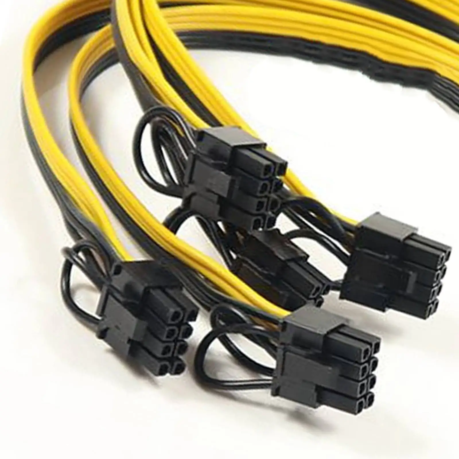 

2pcs 5 X 8pin 6+2pin Male Graphics Video Card Miner Power Extension Cable Cord for S7 S9 S11 T9+ X10 L3+ A3 A841
