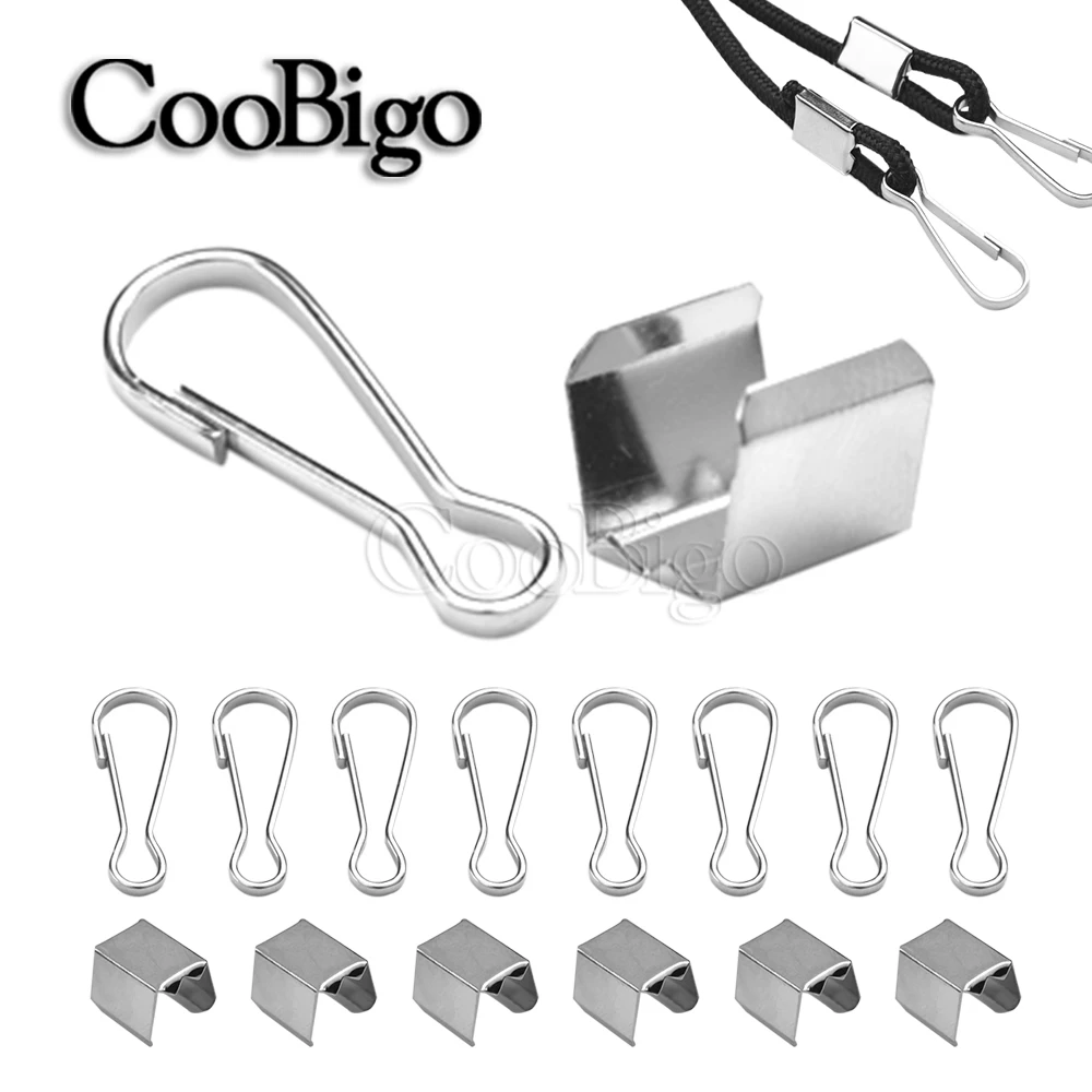 100 шт. металлический шнур с застежкой зажим веревкой 8 форм оснастка фотовспышка