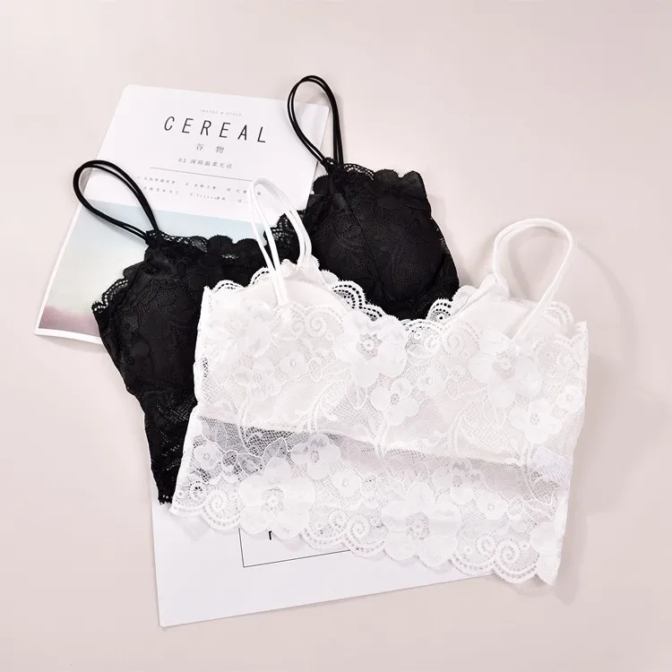 Бюстгальтер женский кружевной с чашками пуш-ап пикантное нижнее белье мягкими