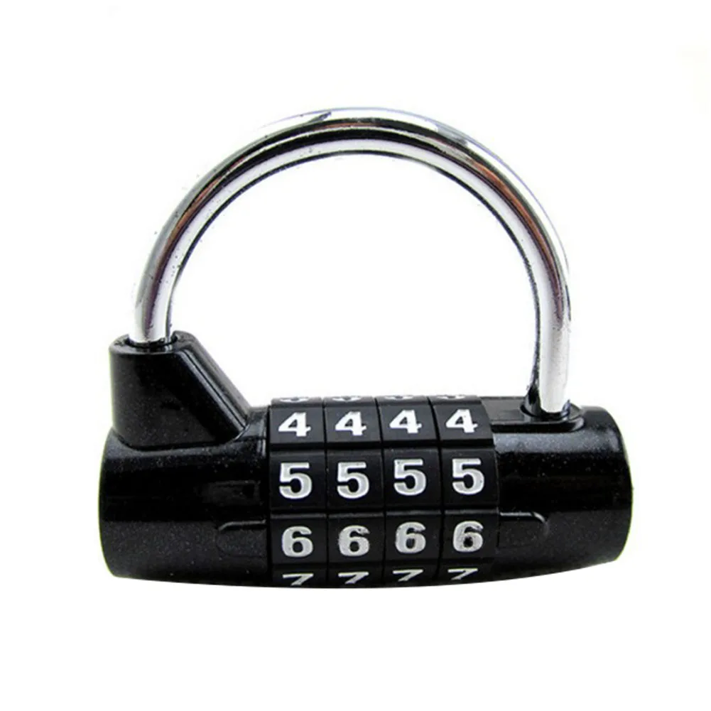 4 набора цифр путешествия Пароль Замок Набор принадлежностей шкаф двери шкафа