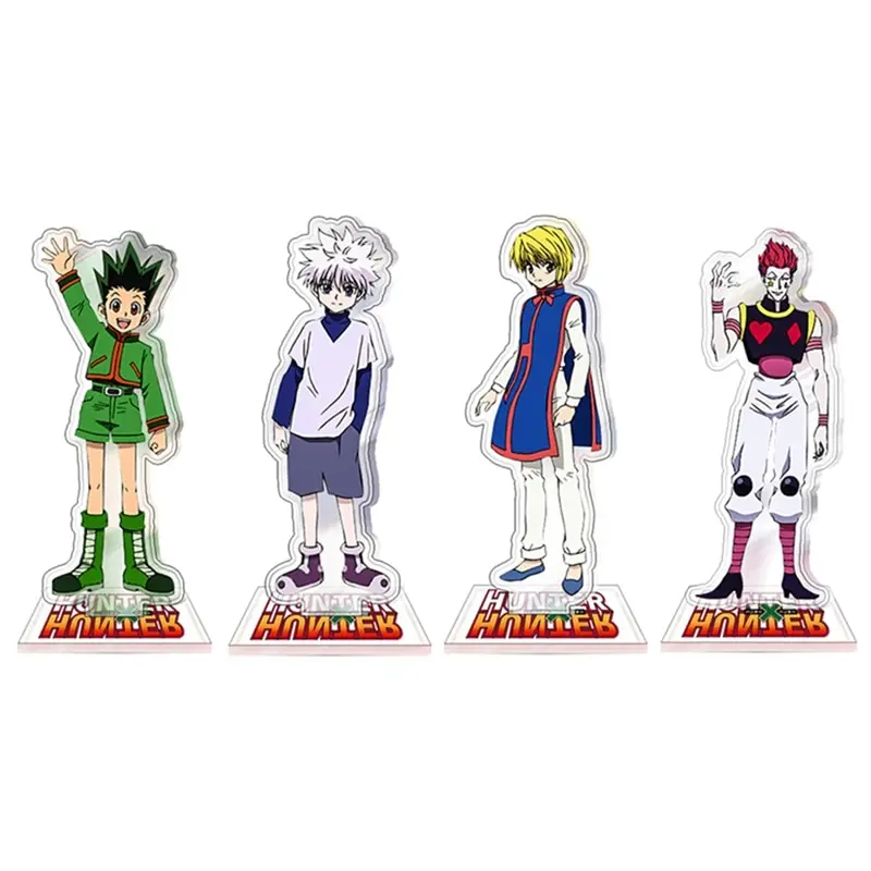 1 шт. мультяшная аниме-фигурка kilua Zoldyck Kurapika двусторонняя подставка фигурка модель