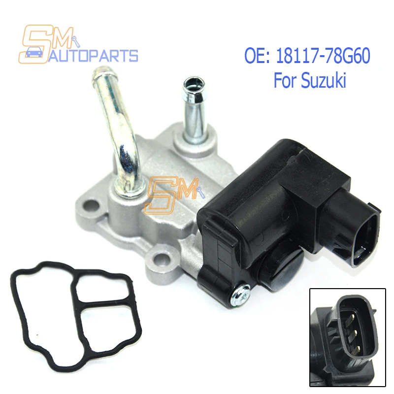 

Новый Клапан управления скоростью холостого хода 18117-78G60 136800-1300 для Suzuki Jimny Ignis Liana 2001-2004 1612CM16 1368001300