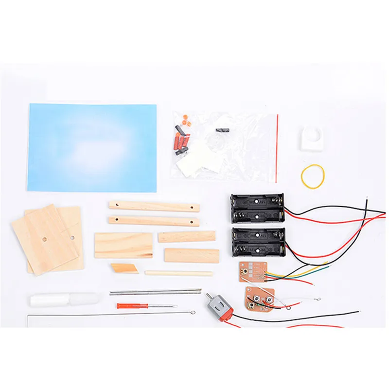 DIY Беспроводной дистанционного Управление гоночный автомобиль модель комплект