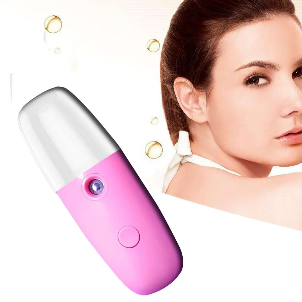 Нано Увлажняющий спрей для лица портативный ручной увлажнитель увлажняющее