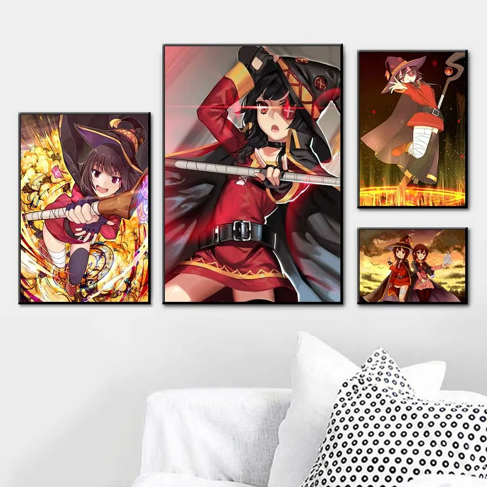 

Wall Art Canvas Painting Poster Japan Anime Wall Pictures Bedroom Living Room Children Room Decorative Painting