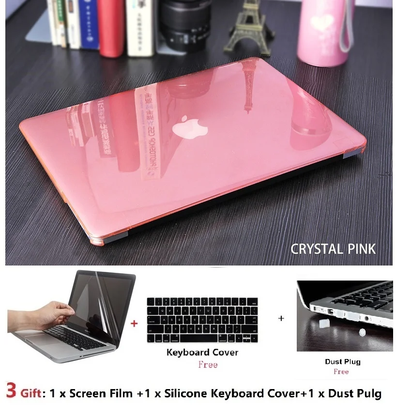 

Matte/Crystal Transparent Hard Case Protect For Macbook Air Retina Pro 11 12 13 15 16 Touch Bar A2141 A2159 13Air A1932 A2179