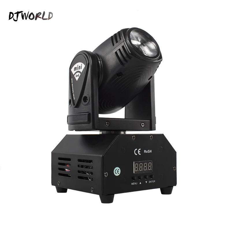Светодиодная мини-лампа Djworld движущийся головной светильник дискотека для