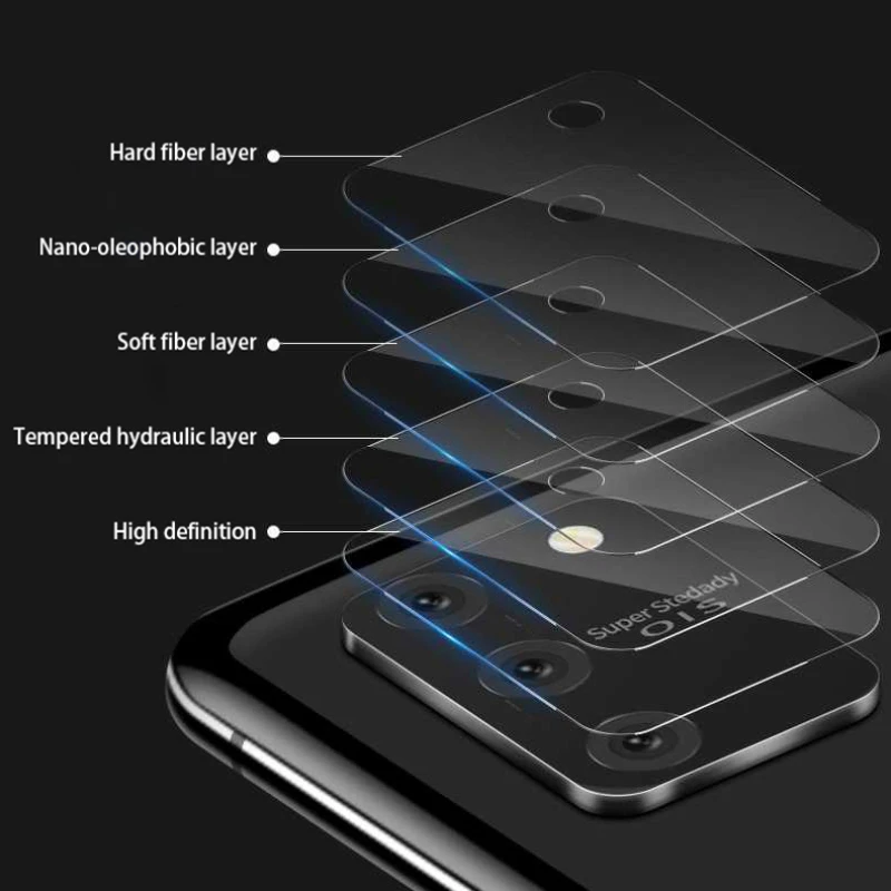 

Phone Camera Screen Protector Ultra-thin Rear Camera Lens Tempered Glass HD Film Protector For Samsung S10/S10 Plus/S10 Lite