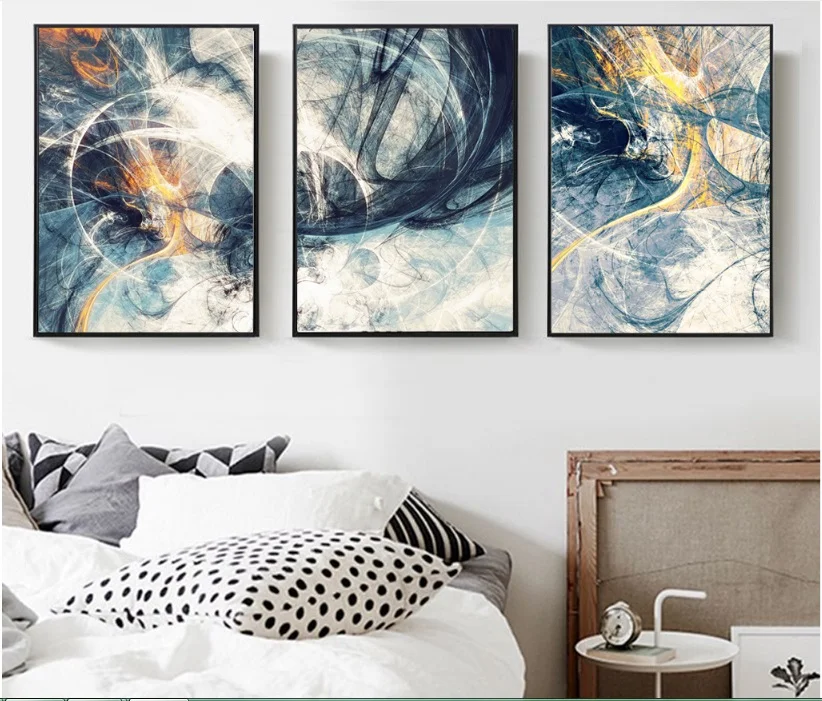 

Wall Art Canvas Paintings Abstract Modular Pictures Art Canvas for Home Living Room Decoration
