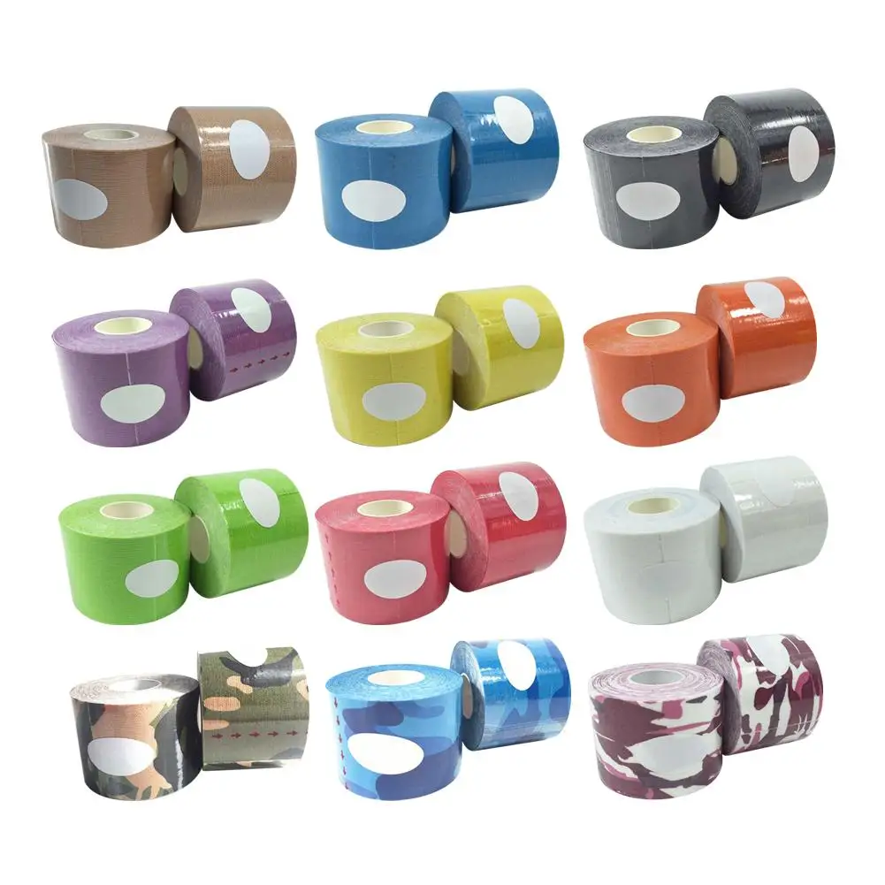 

Hot Sale Sports Self Adhesive Tape Elastic Self Adhesive Wrap Tape Sports Gym Fitness Bandage Muscle Injury Support
