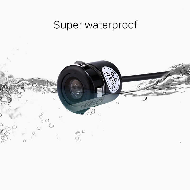 Мини камера заднего вида Harfey 170 градусов водонепроницаемая|Камеры для авто| |