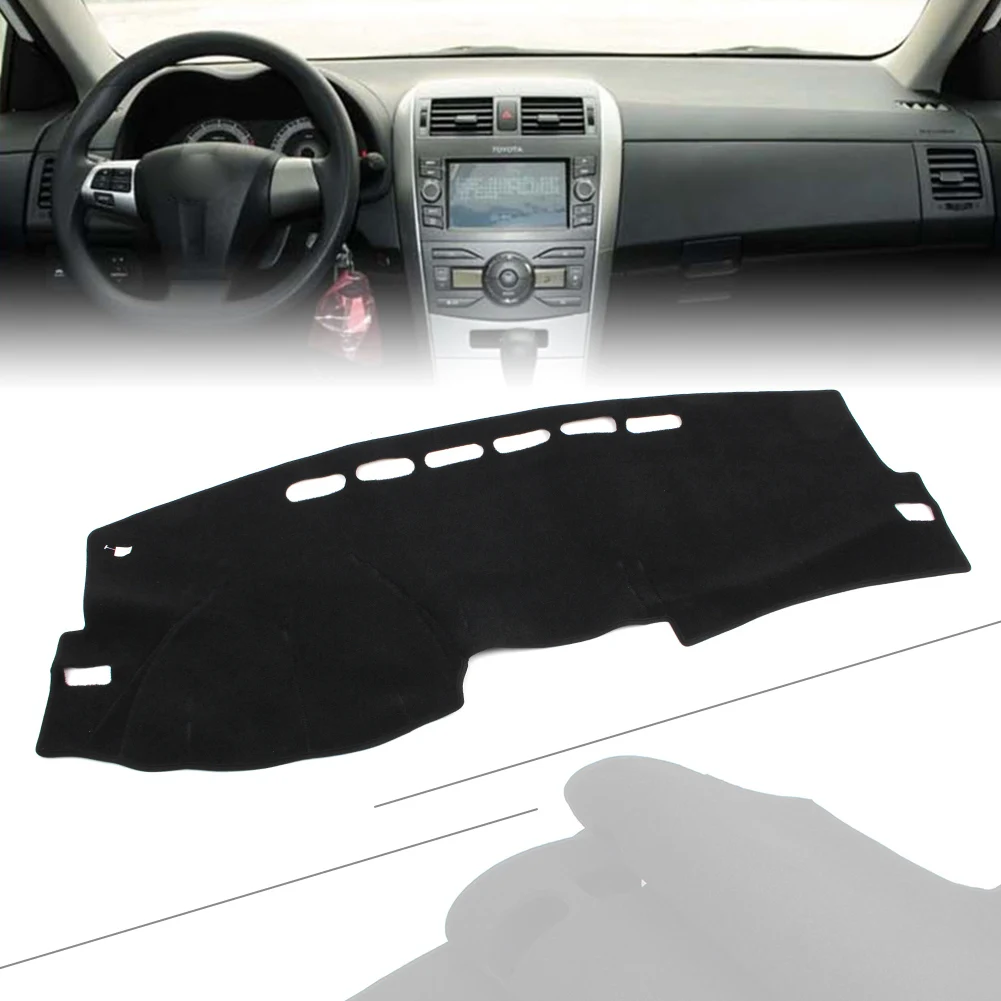 

Car Dash Mat Dashboard Cover Dashmat For Toyota Corolla X E140 E150 2009 2010 2011 2012 2013 LHD