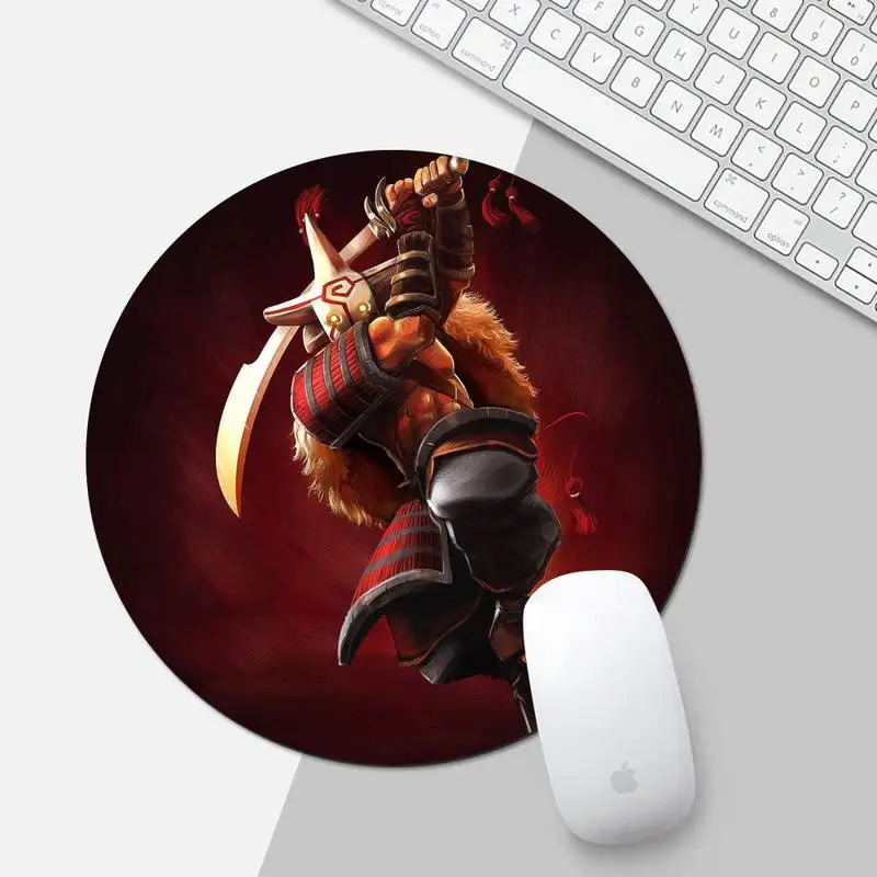 

DOTA Rubber Mouse Durable Desktop Mousepad Desk Table Protect Game Office Work Round Mouse Mat pad XL Non-slip Laptop Cushion