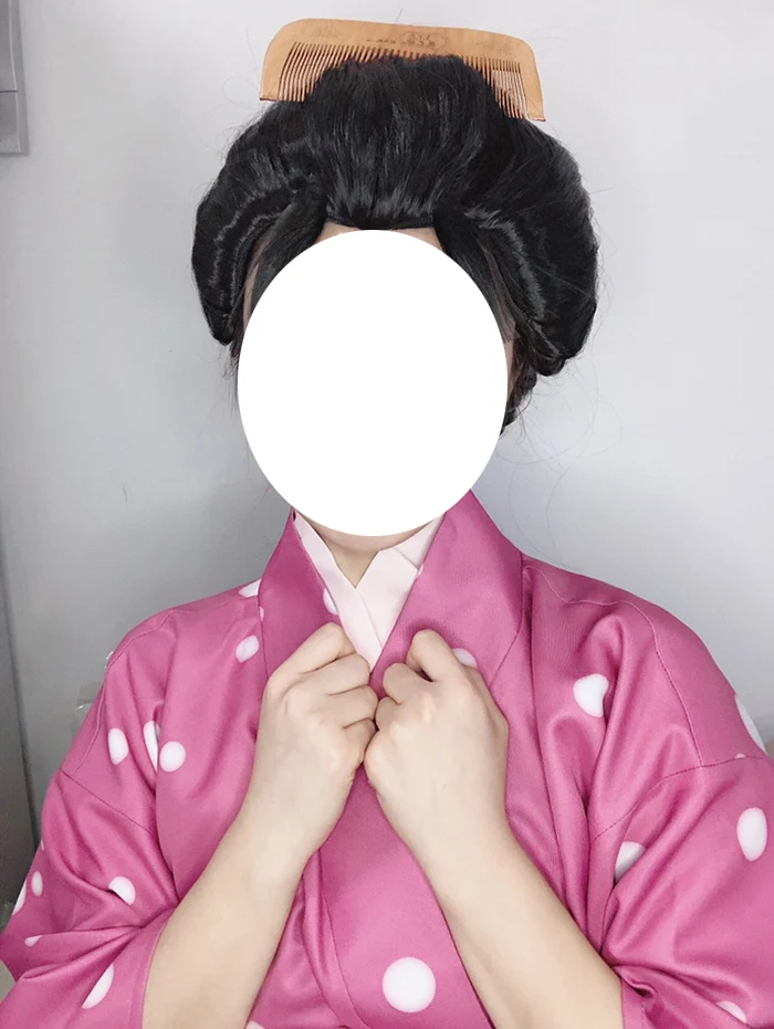 Костюм-кимоно Женский для косплея униформа из аниме убийца демонов no Yaiba Akaza