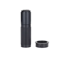 monocular lens 5x 150x magnification adjust zoom c mount lens glass for industry microscope camera eyepiece magnifier 2835mm