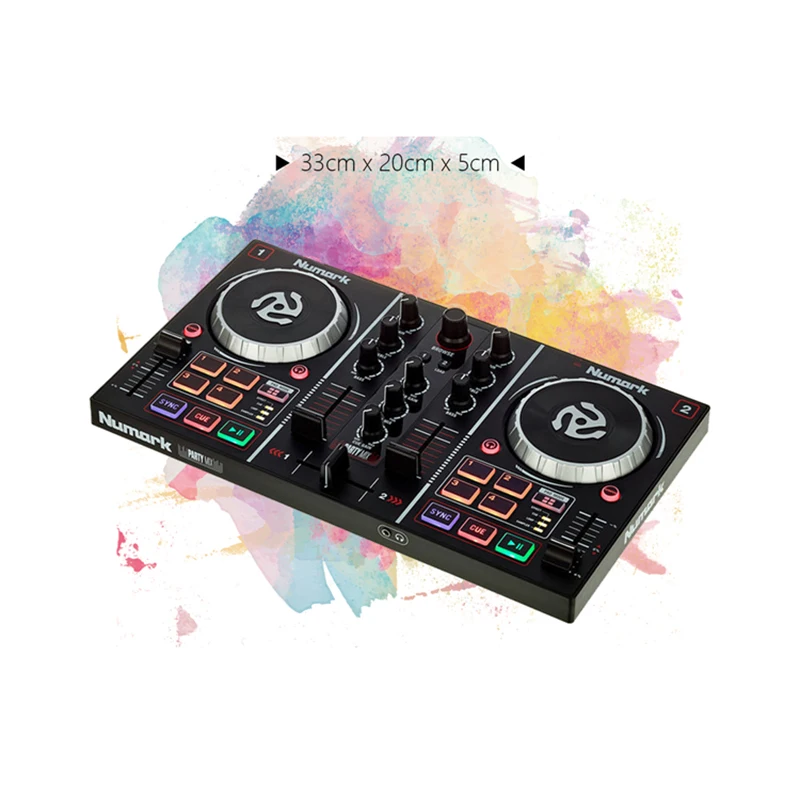 Make for partymix новичок DJ контроллер serato vdj дисковый рекордер все в одном отправка