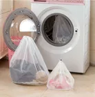 Прочная сетка чехол Washing Machine обуви висит мешок со шнурком Бюстгальтер сумка для стирки белья сумки бытовые чистящие средства для мытья д