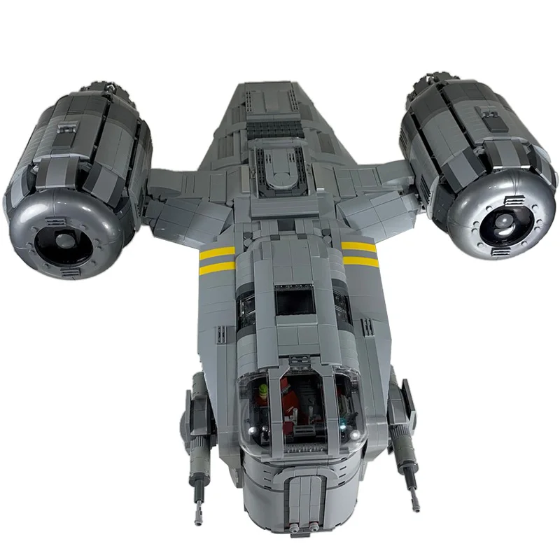 Модель UCS 37840 бритва гребня от Papaglop совместимая с Legoinglys Звездные строительные