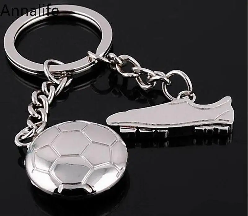 Новинка 2019 брелок в виде футбольной тематики металлический для мужчин