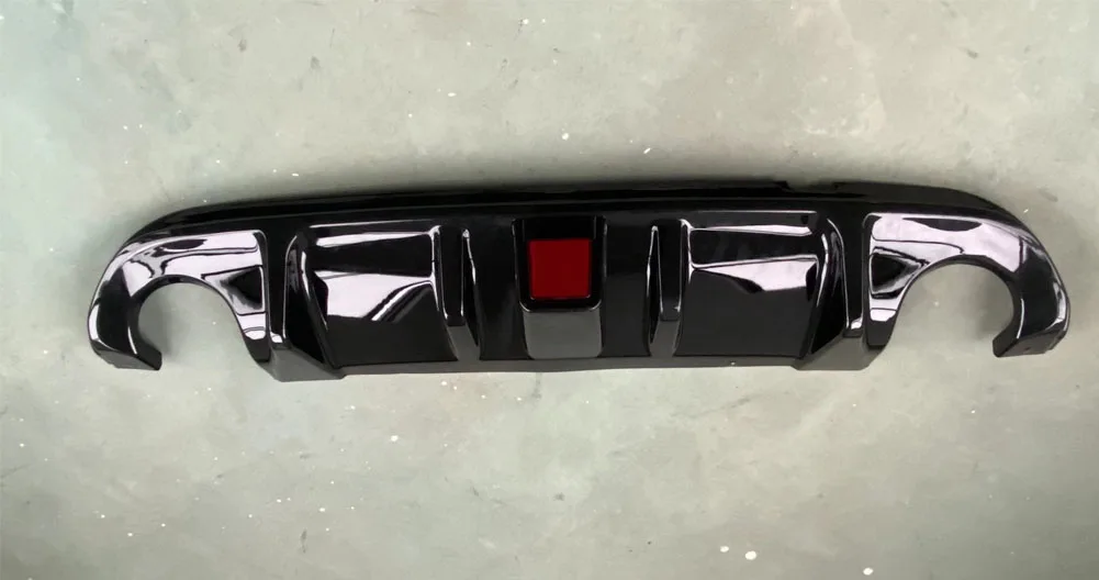 Рассеиватель заднего багажника со светодиодным черным спойлером для Infiniti q50