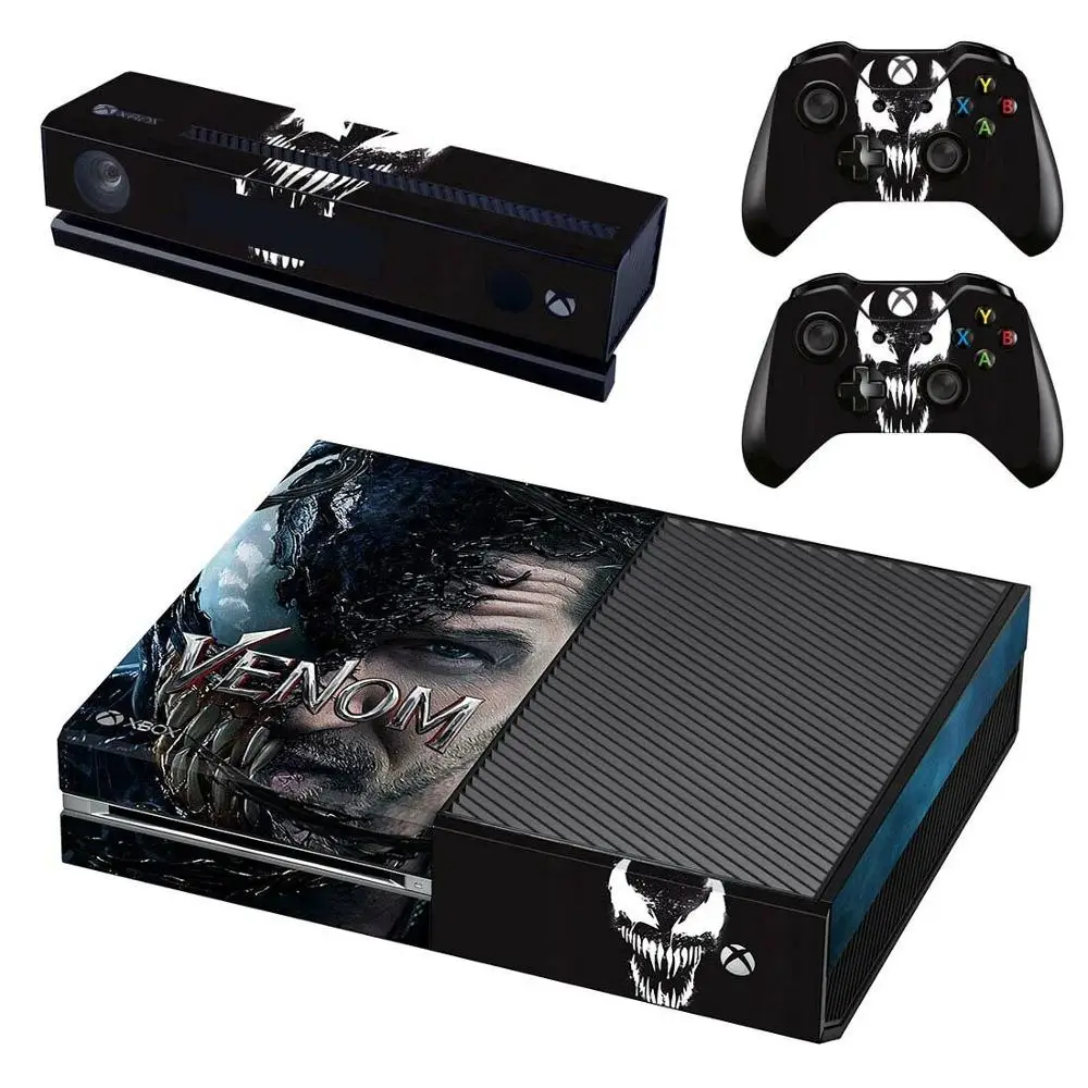 Наклейка s Venom для Xbox one кожа Виниловая наклейка стикеры Adesivo консоль Kinect два