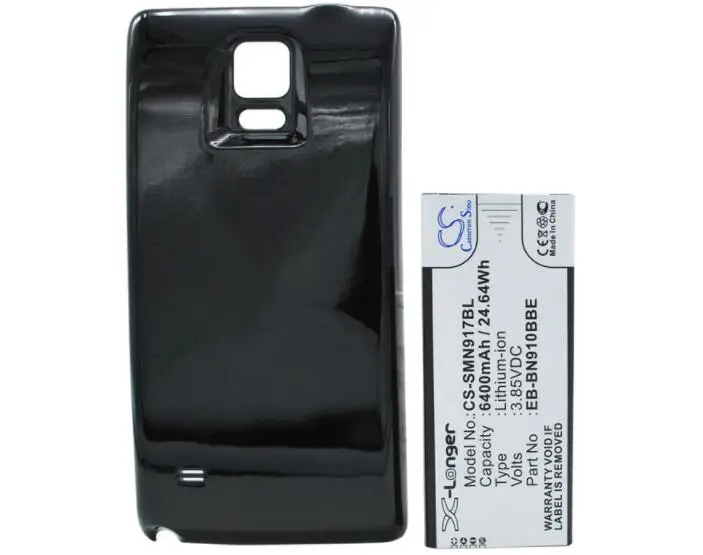 Кэмерон китайско 6400 мАч батарея для SAMSUNG Galaxy Note 4 SM N910A N910C N910FD N910FQ N910G N910H N910I N910K N910L