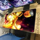 Игровой коврик для мыши XGZ, прецизионный черный анимационный коврик для мыши с застежкой по краям, резиновый противоскользящий коврик для компьютерного стола