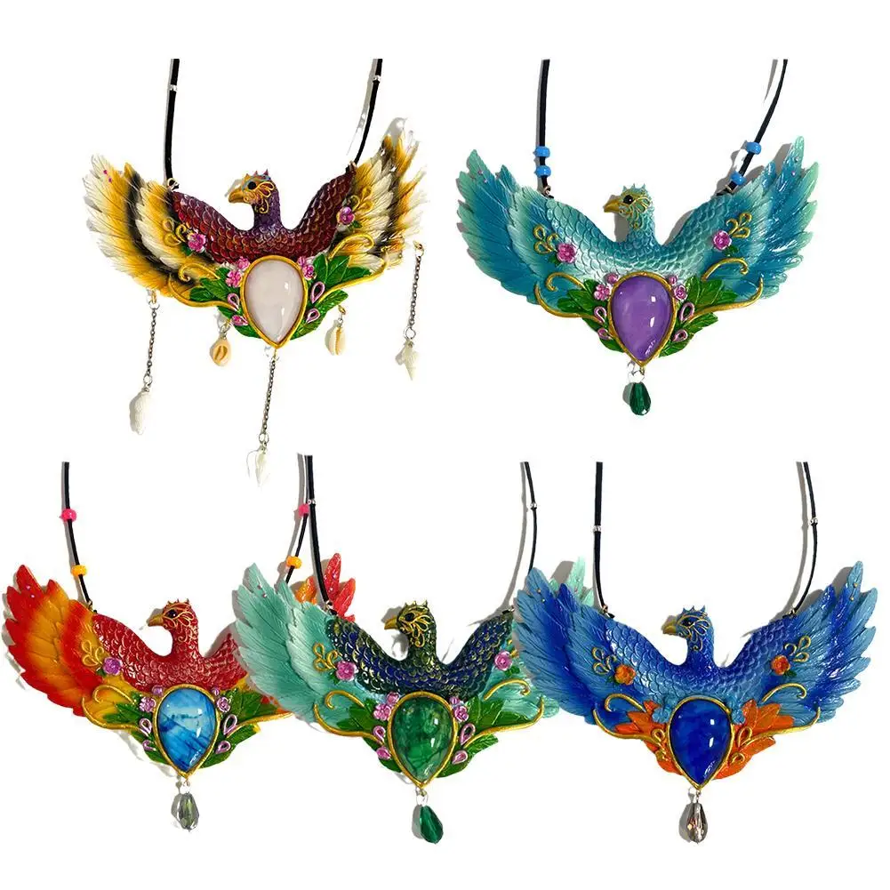 5 цветов подвеска в стиле ретро украшение виде феникса для украшения дома