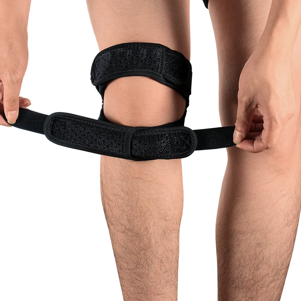 

Support Patellar Strap Basketball from Knee Adjustable Drop Band Brace USA Pads Knee Support Ship Tendon for Running Outdoor USA