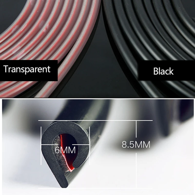 Универсальные полосы для края автомобильной двери защитная наклейка против