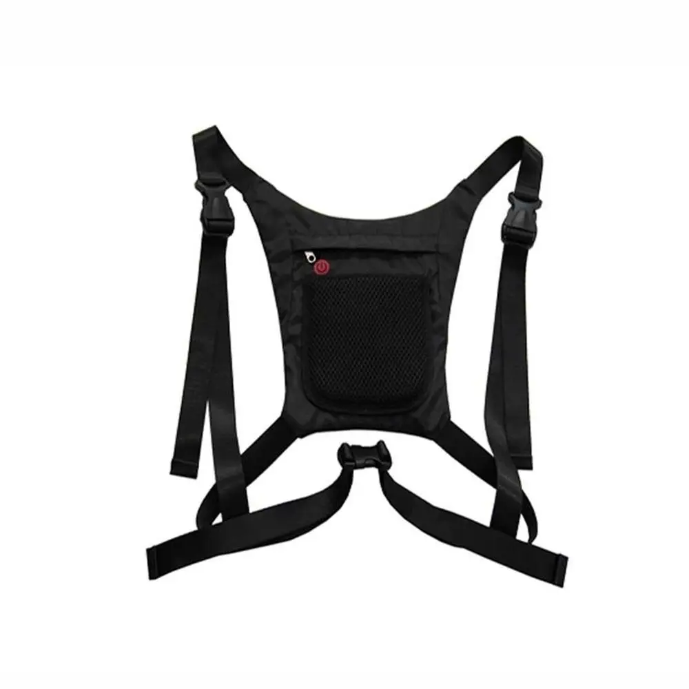 Светодиодный жилет для езды на велосипеде светоотражающий сигнальный с