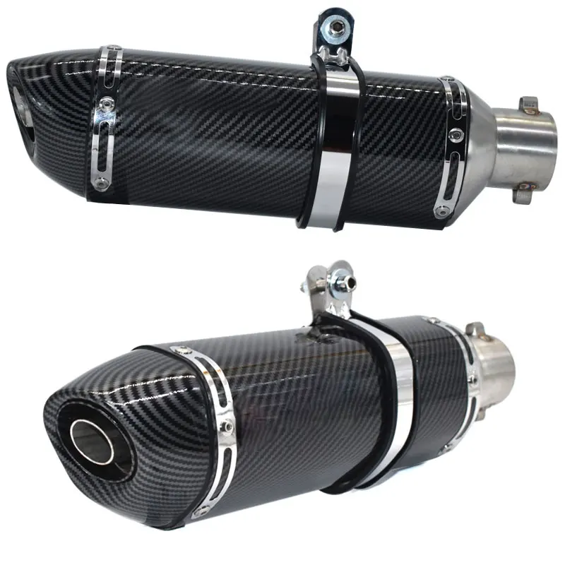

51mm Motorcycle Exhaust Pipe Escape Moto With DB Killer For NC750X CBR300 400 Z900 GSX750R K6 R6 Moto Muffler