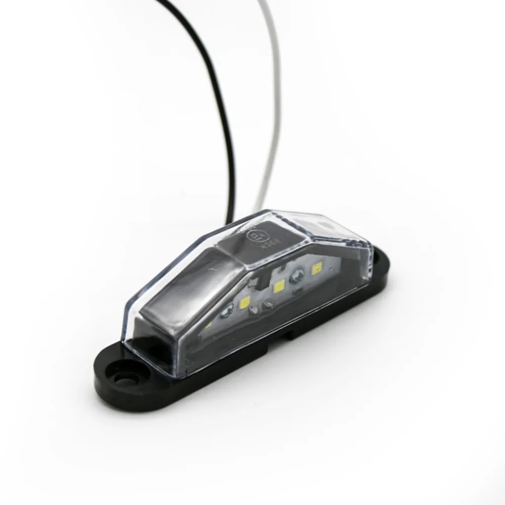 

4-LED 10-30V License Plate Light for Truck Trailer Caravan