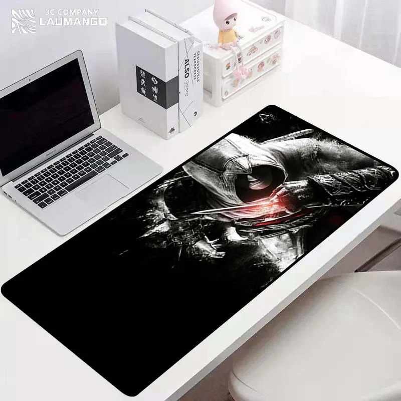

Assassin's Creed Gaming Keyboard Pad Mouse Rug Pc Gamer Accessories Computer Mousepad Company Rubber Mat Mausepad Carpet Anime