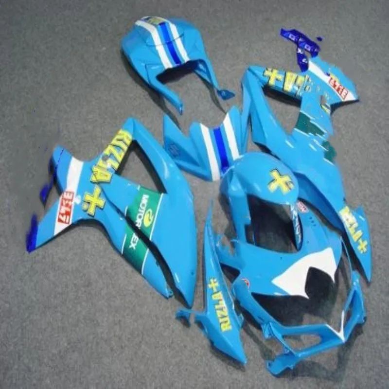 Корпус из АБС-пластика для Suzuki GSXR600/R750 K8 2008 -2010 комплект синих обтекателей RIZLA Edition