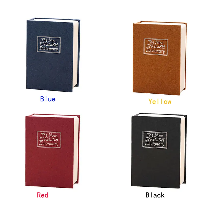 Мини Сейф для словаря книга денег скрытая секретная безопасность хранения монет