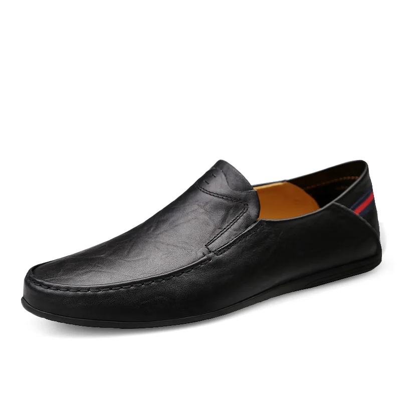

New Fashion Men's Handmade Soft Genuine Leather Shoes Outdoor Waterproof Anti Slip Casual Mens Shoe