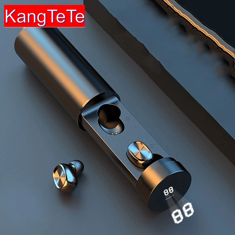 

B9 TWS Bluetooth Wireless Headphone Noise Reduction Sports Earbuds LED Display Waterproof Charging Box Earphones With Microphone