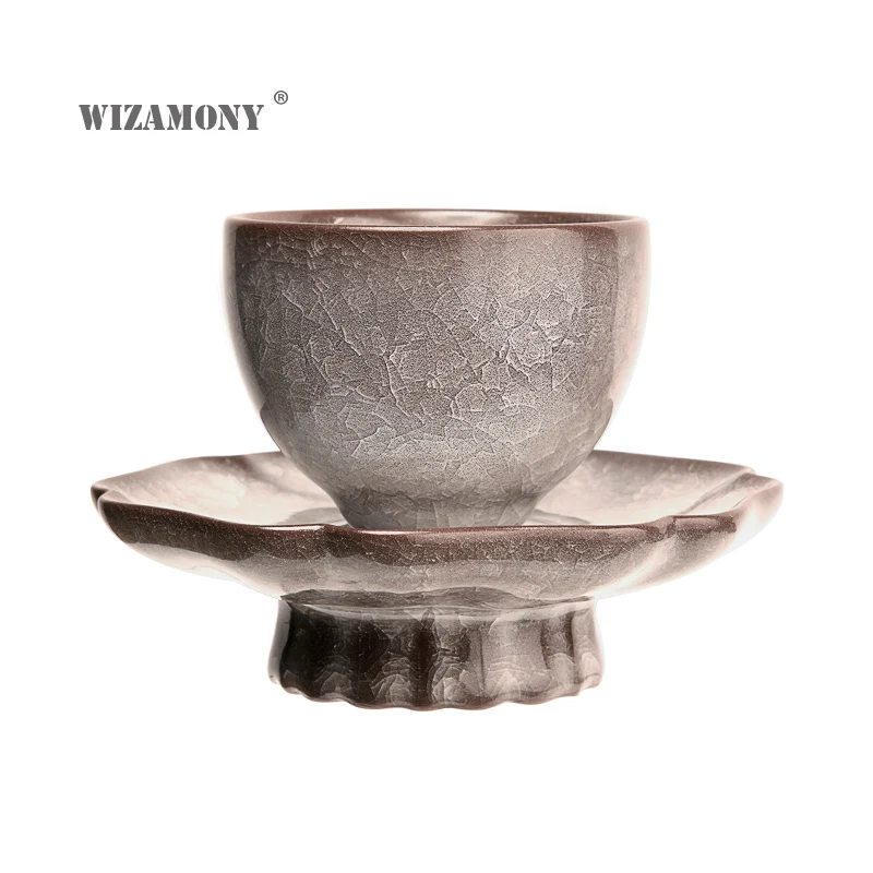 

Song Dynasty Longquan Celadon Ice Cracks Master Cup Cup Handmade Ceramic Cup Kung Fu Tea Set Teacup Small