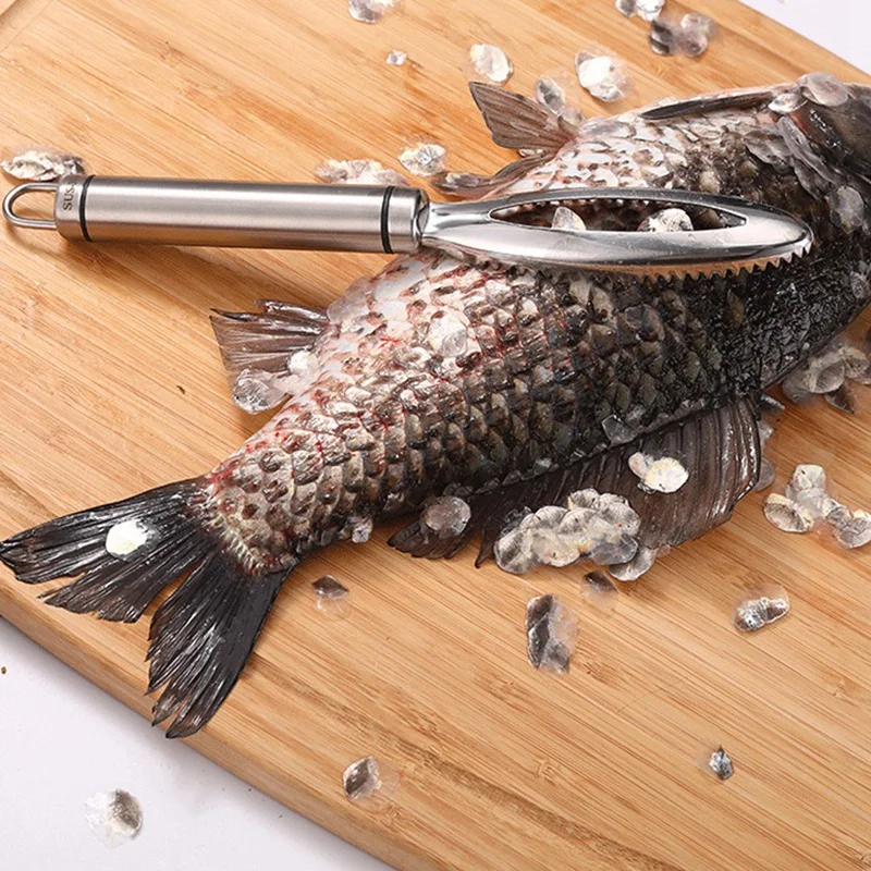 

Fish Scales Scraping Graters Fast Remove Fish Cleaning Peeler Scraper Fish Bone Tweezers Kitchen Accessorie Tool Gadge