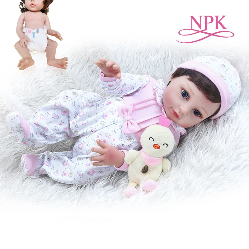 Кукла реборн мягкая на ощупь 48 см|Куклы| |