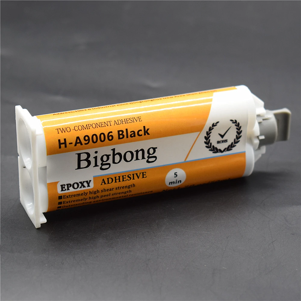 Эпоксидный вязкий Клей 50 мл синтетический двухкомпонентный с прочными клеящими