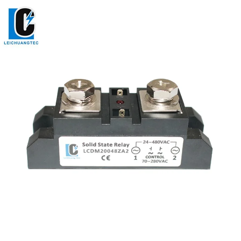 Промышленное твердотельное реле высокой мощности переменного тока в переменный