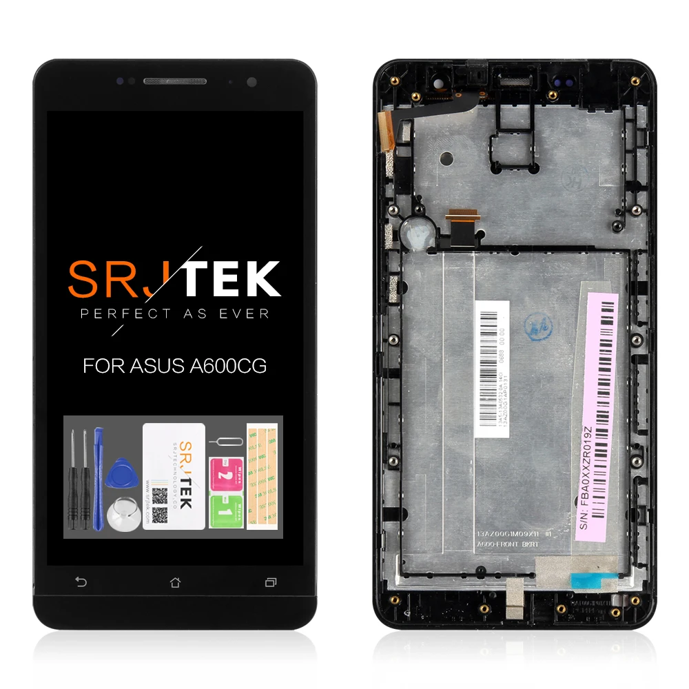 ЖК дисплей Srjtek 6 дюймов для Asus Zenfone A600CG A601CG T00G матричный сенсорный экран