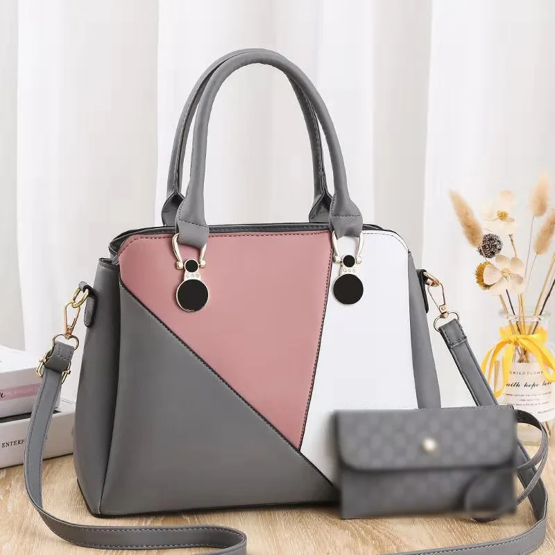 

2021 New Fashion Women's Bag Foreign Trade Handbag European and American Shoulder Bag Messenger Bag