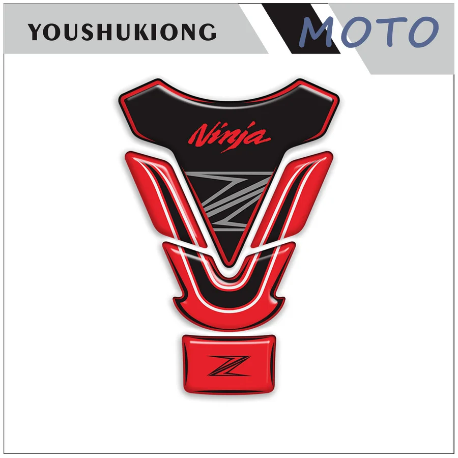 

for H2 NINJA H2R Tank Pad Decorative Protector 3D Resin Sticker Pad Filler Reflective Tankpad