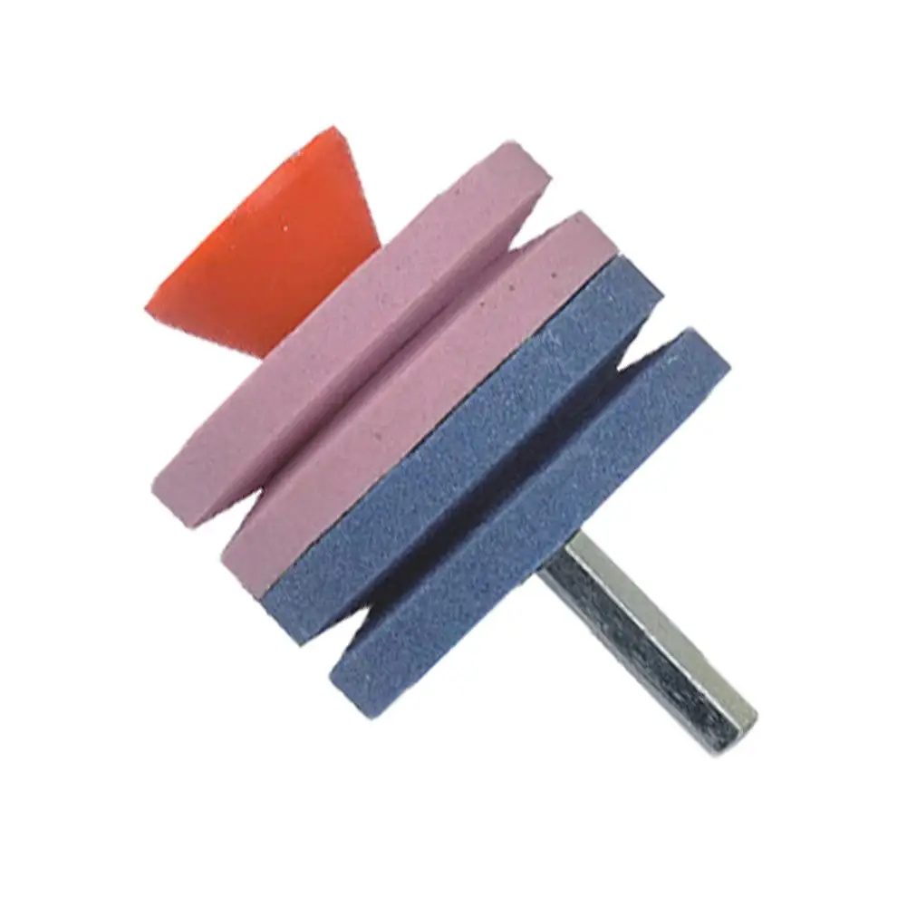 

High Quality 50MM Faster Blade Sharpener Lawn Mower Universal Grinding Rotary Drill Cuts Lawnmower Blade Sharpener