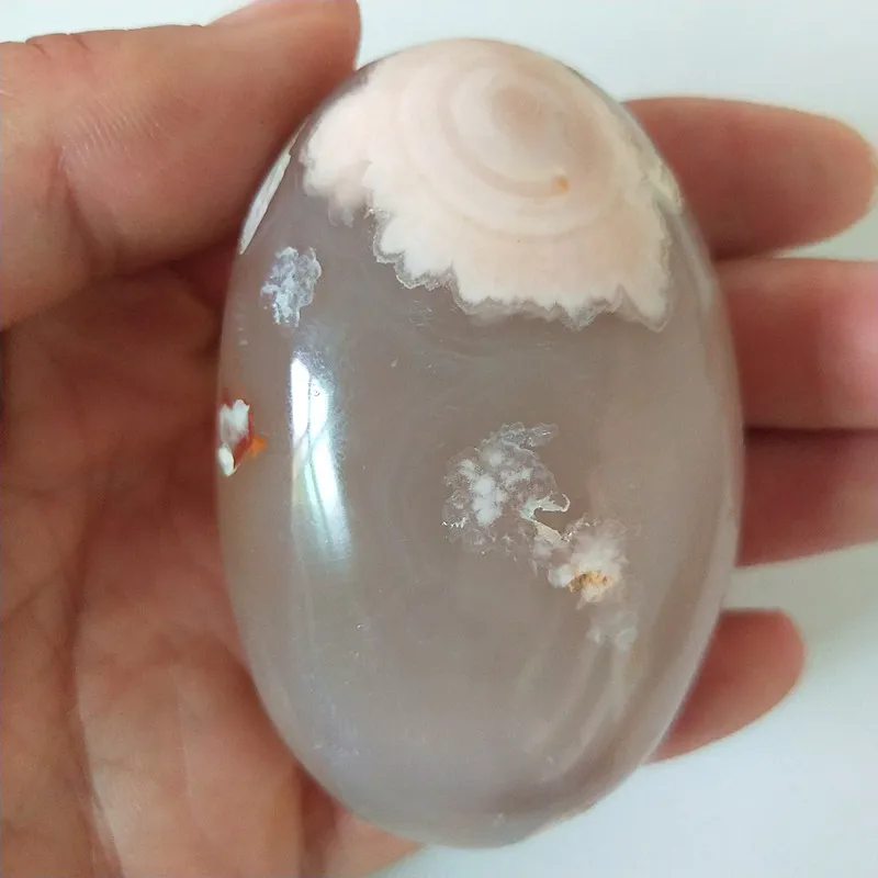 Натуральный камень агат пальмовые камни небольшие и кристаллы Исцеляющие